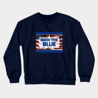 Back the Blue Crewneck Sweatshirt